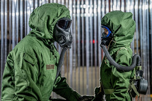 MIRA Safety MOPP-1 CBRN Protective Suit: Military-Standard Semi-Permeable Protection