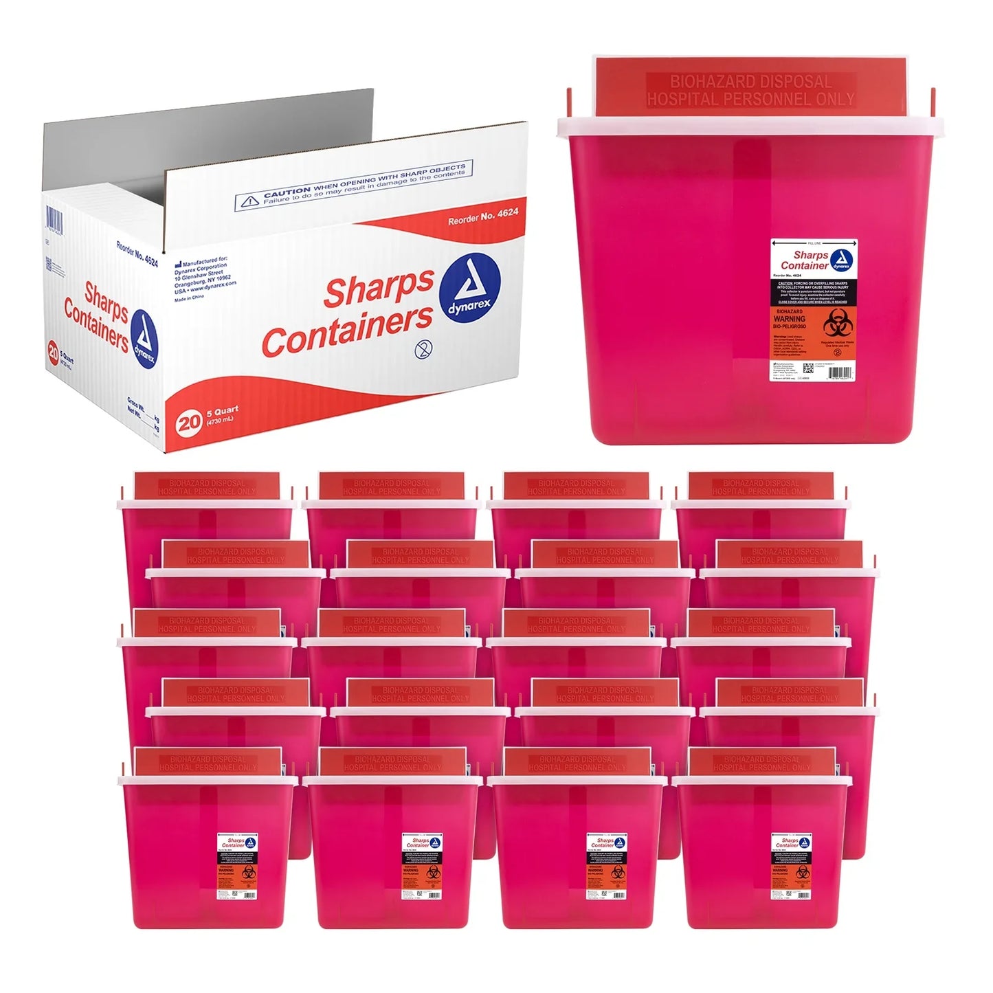 Dynarex Sharps Containers
