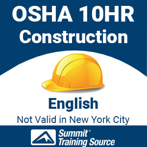 OSHA 10 Hr Construction (Interactive Online)