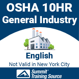 OSHA 10 Hr General Industry (Interactive Online)