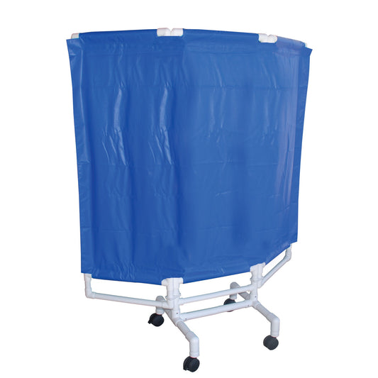 MJM International 7003-3TW Portable privacy screen, 3-panel: panel size: 21.25" W x 51" H w/ 3" Twin nylon casters