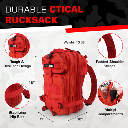 Fully Stocked Rucksack Assault Trauma Tactical IFAK Kit
