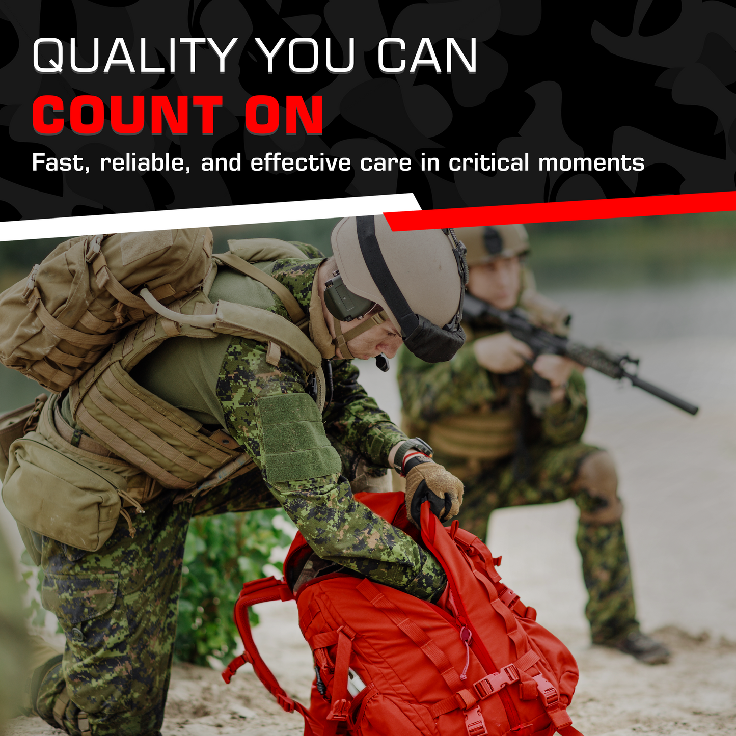 Fully Stocked Rucksack Assault Trauma Tactical IFAK Kit