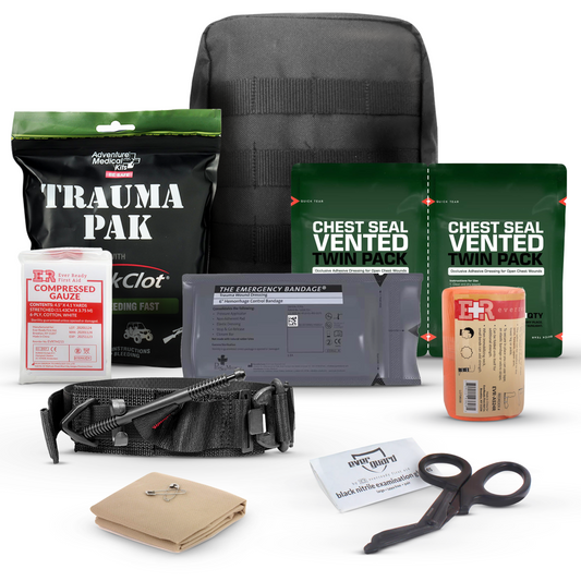Premium IFAK Trauma Kit – Trauma Pak, Chest Seal & Tourniquet