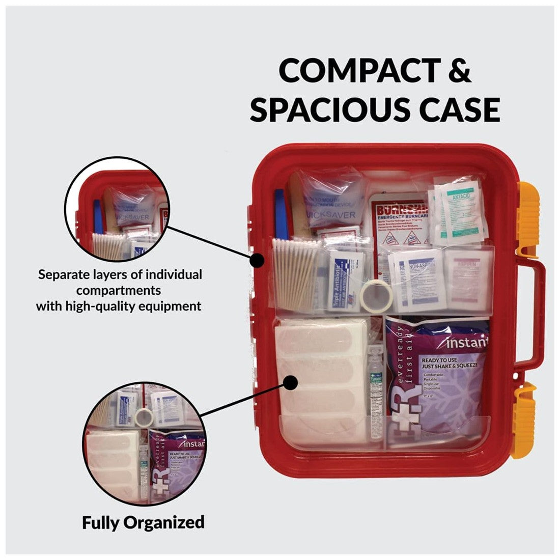 100 Person OSHA/ANSI Compliant First Aid Kit