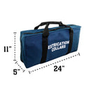 LINE2design EMS Medical Cervical Extrication Collars Bag with Zippered Pockets - Navy Blue