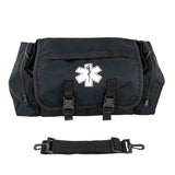 LINE2design Emergency First Aid Responder Kit Medical EMS Economic Fully Stocked Bag For All Emergencies - Black