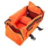 LINE2design Emergency First Aid Responder Kit Medical EMS Economic Fully Stocked Bag For All Emergencies - Orange