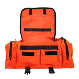 LINE2design Emergency First Aid Responder Kit Medical EMS Economic Fully Stocked Bag For All Emergencies - Orange
