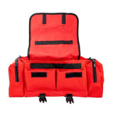 LINE2design Emergency First Aid Responder Kit Medical EMS Economic Fully Stocked Bag For All Emergencies - Red