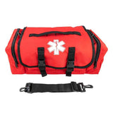 LINE2design Emergency First Aid Responder Kit Medical EMS Economic Fully Stocked Bag For All Emergencies - Red