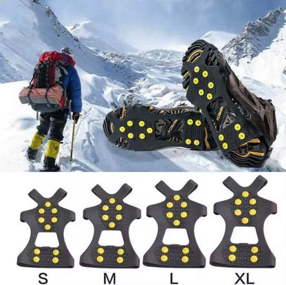 High-Quality 10-Tooth Ice Crampons - Premium Traction Cleats