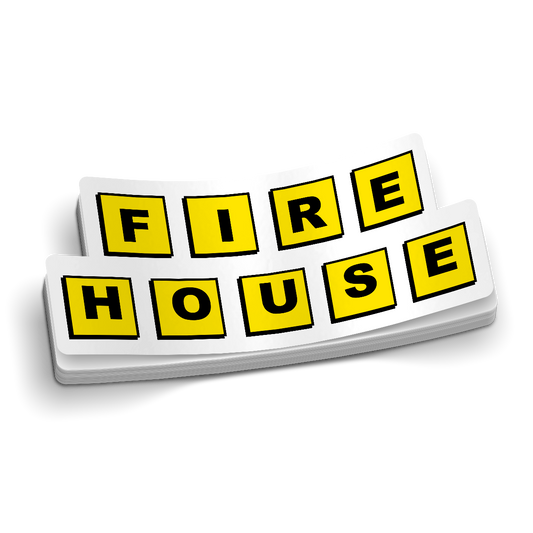 Fire House Sticker