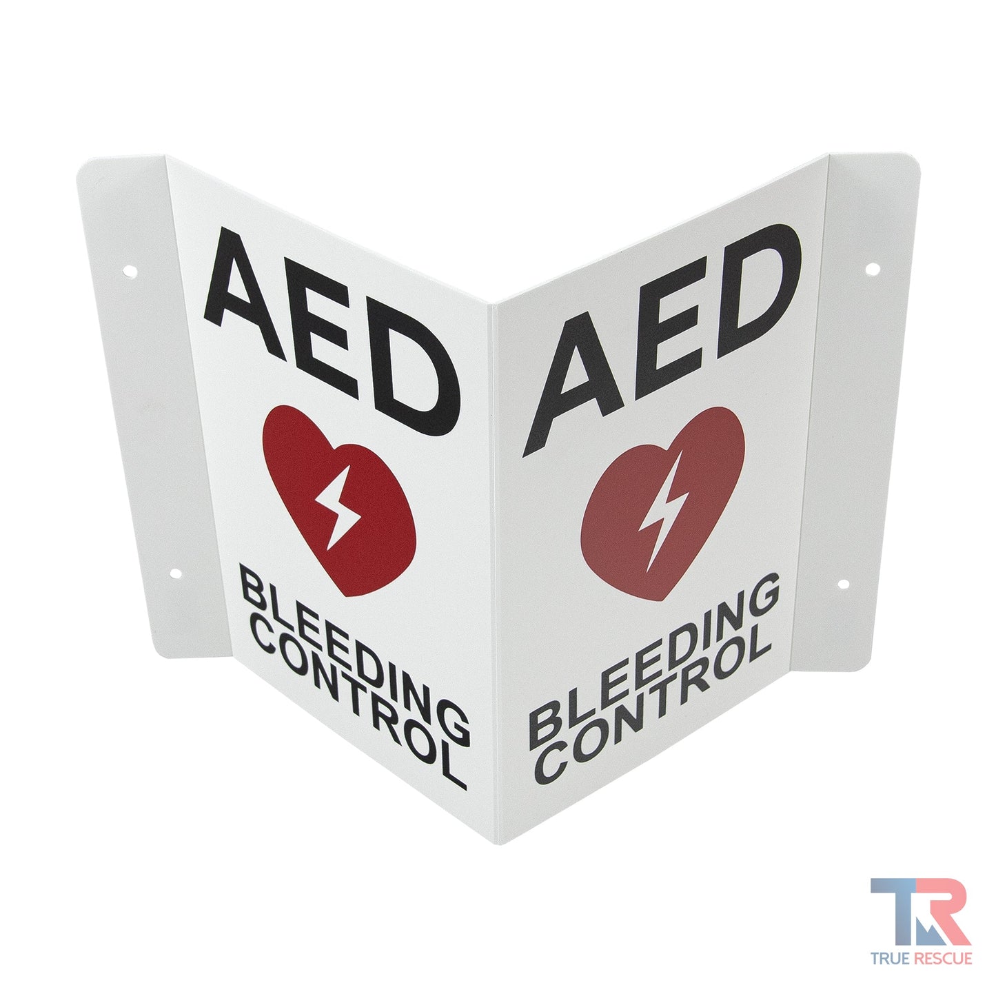Transforming AED / BC Wall Sign