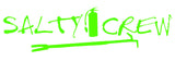 SALTY CREW HELMET DECAL