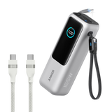 Anker Laptop Power Bank (25K, 165W, Built-In and Retractable Cables)