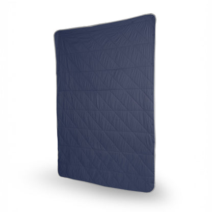 Layover™ XL Travel Blanket - Packable & Puffy | Blue
