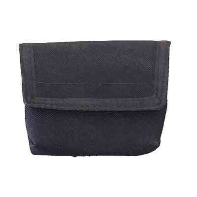 LINE2design Firefighter EMS EMT Paramedic Latex-Nitrile Gloves Pouch Nylon Holds 6 Glove Pairs - Black