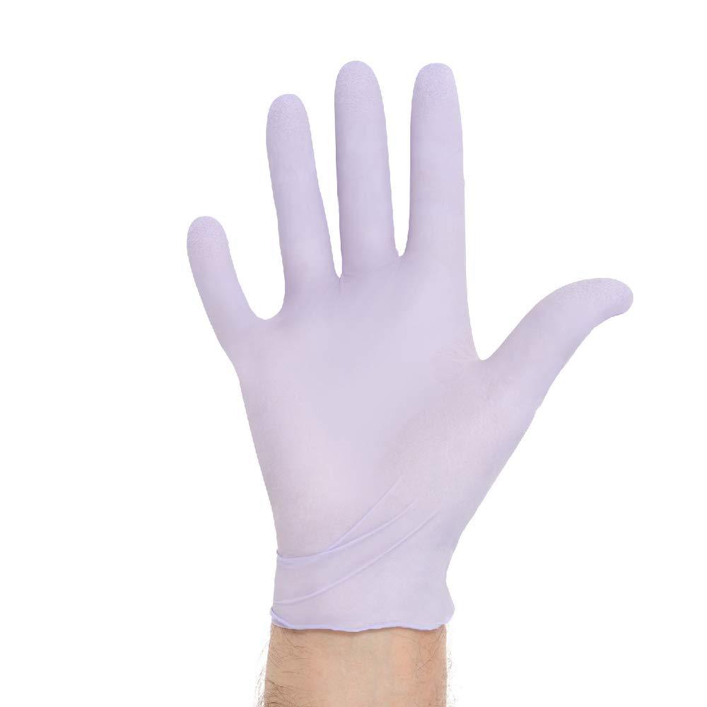 Halyard Lavender Nitrile Exam Gloves Non-Sterile Powder-Free 3.1 Mil, 9.5" Lavender