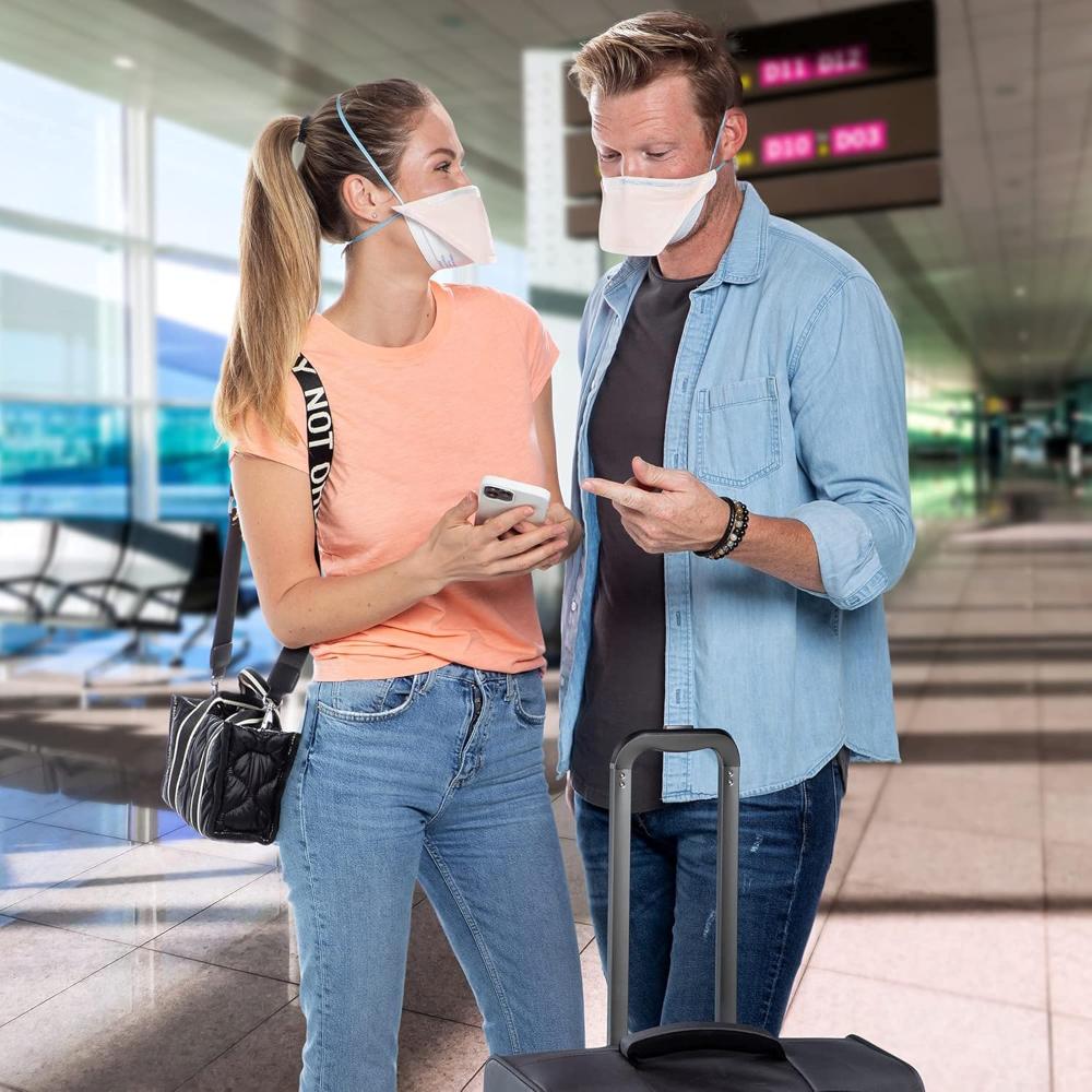 Halyard 210pcs Fluidshield 46727 Particulate Respirator Level 3 N95 Face Mask, Regular Size