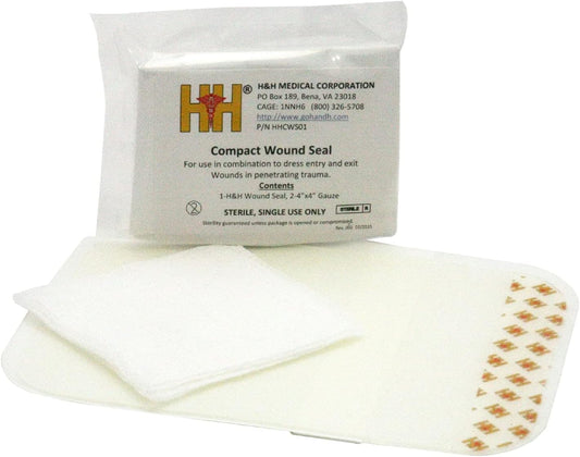 HH Medical Compact Sterile Wound Seal Kit (Pack of 10)