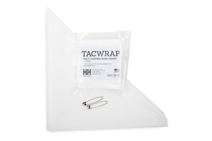 HH Medical TACWrap, Multi-purpose Sterile Dry Burn Dressing/Cravat (Case of 25)