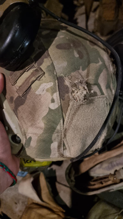 Ballistic Helmet RT2 High Cut Helmet: Tested to LEVEL IIIA (Included Arc Rails, Padding, Straps)