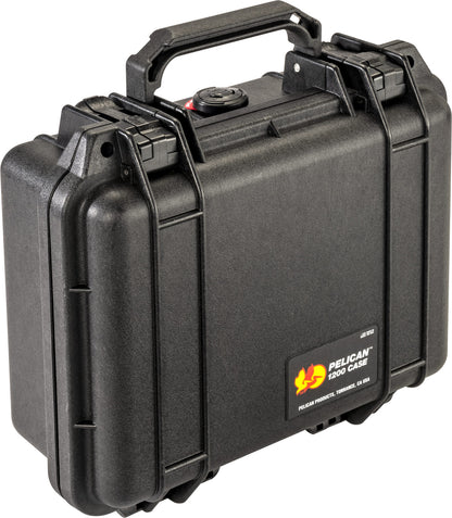 Pelican 1200 Case With Foam (Black)