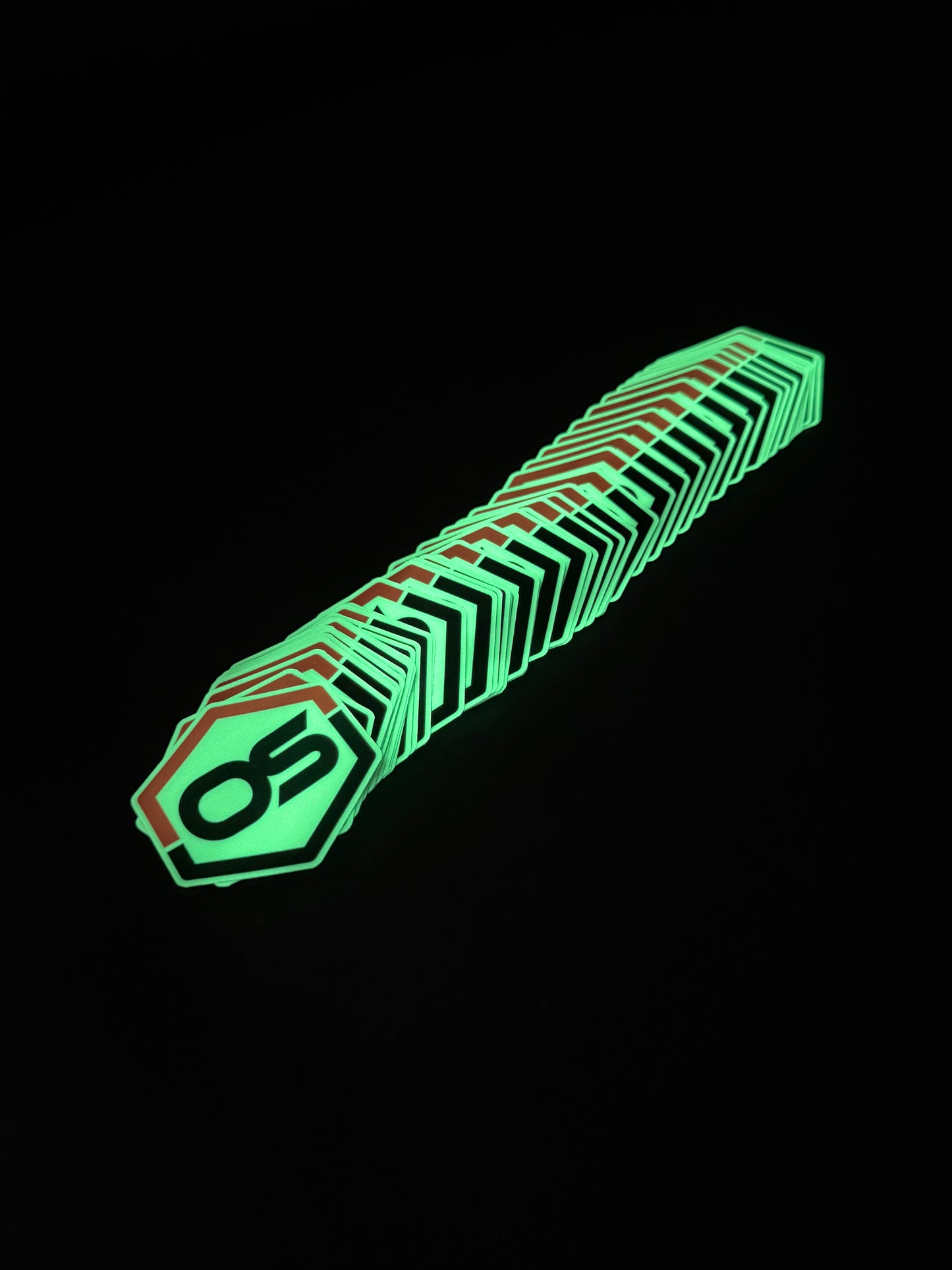 ONE SHEAR® Limited Edition Ghost Glow Sticker 2.5"