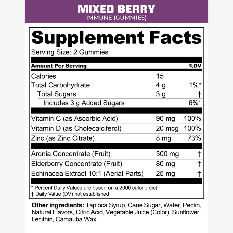 MTN OPS - IMMUNE GUMMIES