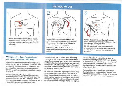 Russell Chest Seal (RCS) (Pack of 10)