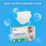 Sensitive Skin Earloop Masks 500 Count by Pro Gear - Made in the USA