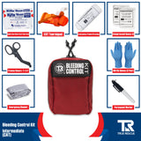 Bleeding Control Kit x2 With Wall Mount