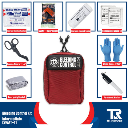 Bleeding Control Kit x2 With Wall Mount