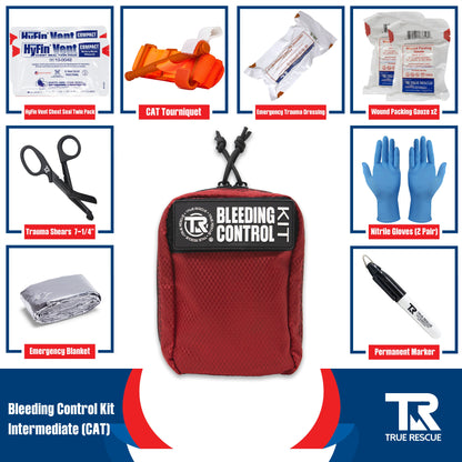 Bleeding Control Kit by True Rescue