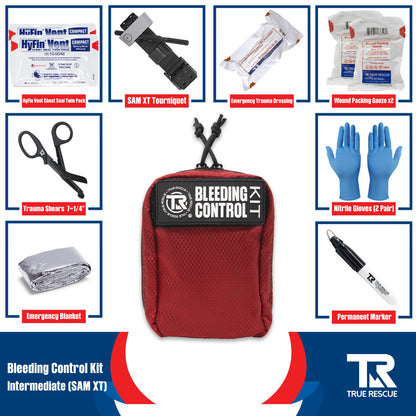 Bleeding Control Kit by True Rescue