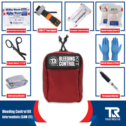 Bleeding Control Kit by True Rescue