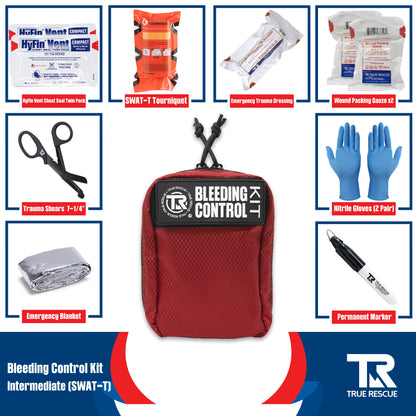 Bleeding Control Kit by True Rescue