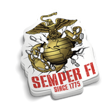 Marine Corps 250th Birthday Pack (11 Stickers)