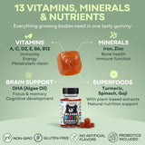 Wild Kids Multivitamin Gummies – Growth Support For Strong & Healthy Kids