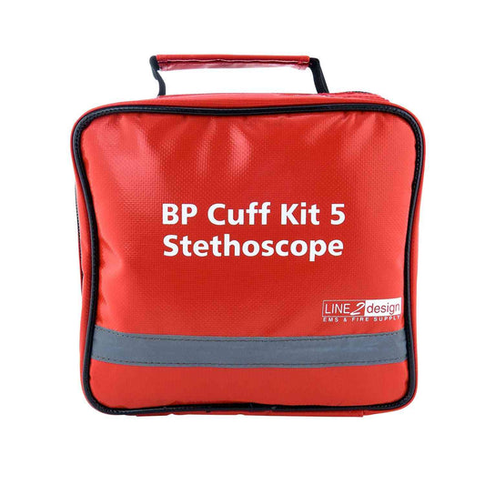 Blood Pressure Multi-Cuff Kit 5 with Extra Large High Contrast Gauge & Stethoscope