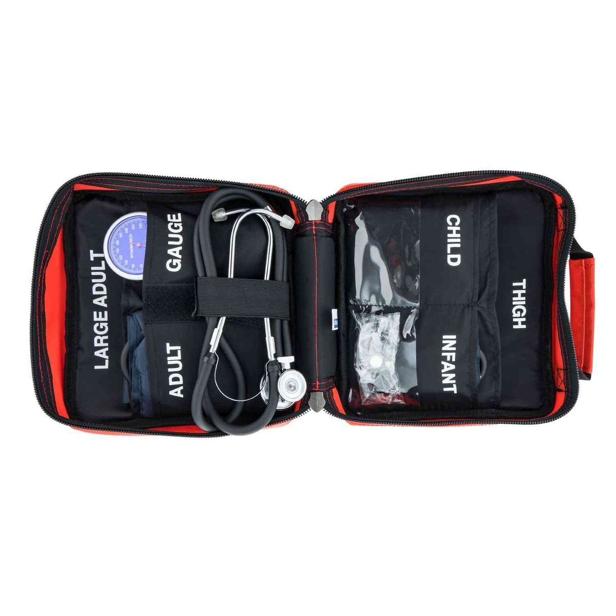 Blood Pressure Multi-Cuff Kit 5 with Extra Large High Contrast Gauge & Stethoscope