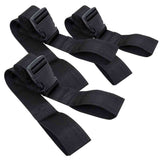 LINE2design Backboard Spine Board Straps Adjustable Strap 3PK - Black