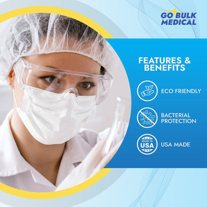 Pallet Sensitive Skin Earloop Masks(30,000 Masks) by Pro Gear - 60 Cases - Made in the USA