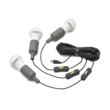 3 LED Light Bulb String