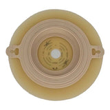 Safe N Simple 2-Piece Round Convex Wafer Standard Wear White Flange Cut to Fit (40 Count)