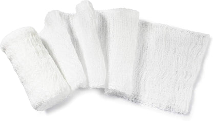 MedPride Krinkle Gauze Roll 4.5" x 4.1 yd - Sterile - 12 rolls/box, Case of 12 (144 Count)