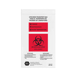 MedPride Biohazard Specimen Transport Bags, 100/pack, Case of 10 (1000 Count)