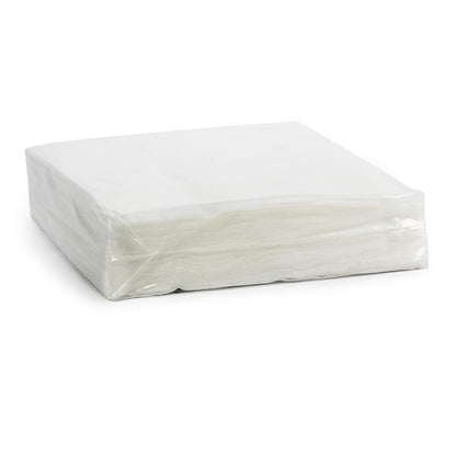 MedPride Disposable Dry Washcloths Air Laid Half Fold, 8" x 13" - 50/Pack, Case of 16 (800 Count)