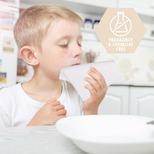 MedPride Platinum Personal Care Towels, White - 11" x 12.5" - 90/pack, Case of 12 (1080 Count)